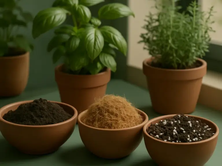 Entdecke nachhaltige Substrate für gesunde Indoor-Kräuter und finde die passende Mischung für dein Zuhause.