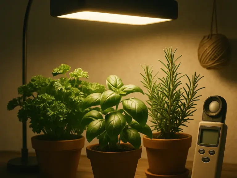 Guide: Lux/PPFD einfach erklärt, Messgeräte-Empfehlungen, Lichtzeitpläne für gängige Küchenkräuter und DIY-Tricks für bessere Erträge ohne Ü